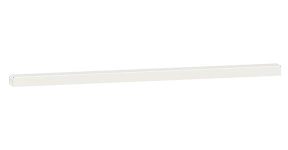 Querstrebe Quattro 1230x70x45mm für Plattenbreite 1500mm Reinweiss RAL 9010