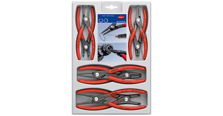 1001600628 Precision circlip pliers set 8-piece Item number 00 20 04 SB