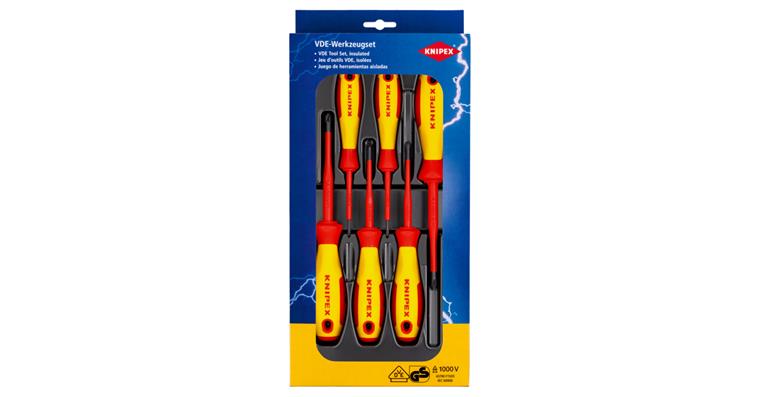 1001500540 VDE Screwdriver set PH/PZ 6-piece Article number 00 20 12 V03
