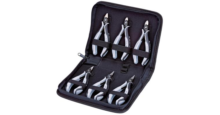 1001600630 precision electronics pliers set ESD 6-piece Article 00 20 16 P ESD