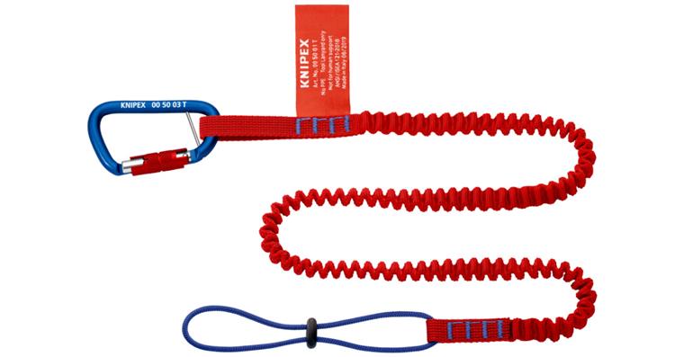 1001607066 Catch line with material carabiner 900 mm Item number 00 50 05 T BK