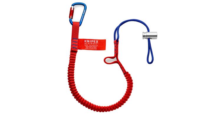 1001607093 safety line 6 kg and material carabiner 900 mm Article number 00 50 12 T BK