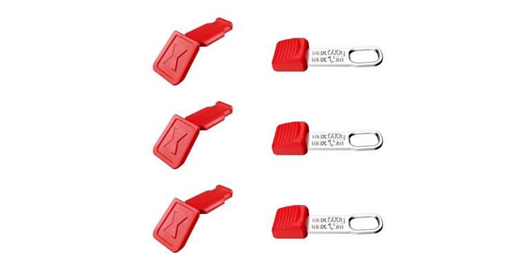 1001607031 TehteredTool and ColorCode C Red 3 pieces each Item number 00 63 06 TCR