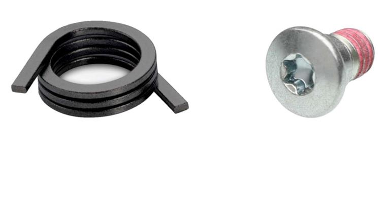 1001607013 Spare spring/screw Article number 13 200 E01