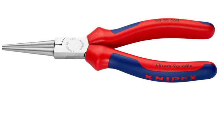 1056410102 Long nose pliers chrome-plated 160 mm Article 30 35 160