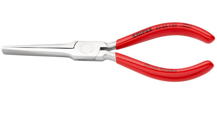 1001522001 Weaver's pliers chrome-plated with plastic coating 160 mm Article 33 03 160