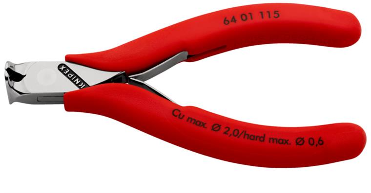 1001594258 Electronics diagonal cutters with plastic handles 115 mm Article 64 01 115
