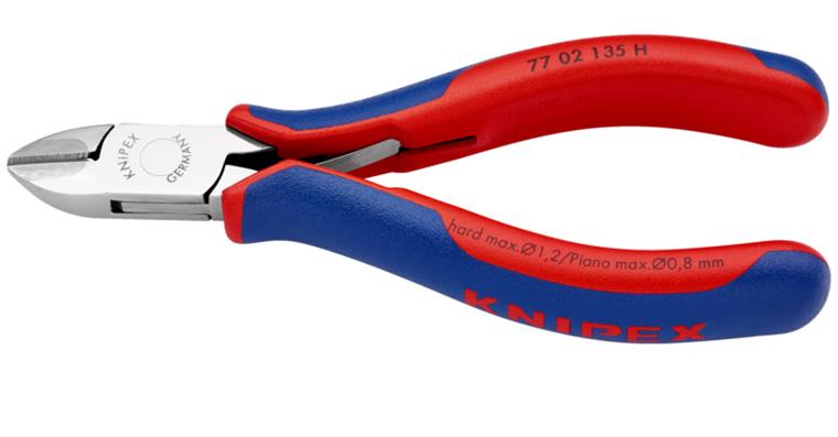 1001607126 Tungsten carbide electronics diagonal cutters 135 mm Article 77 02 135 H