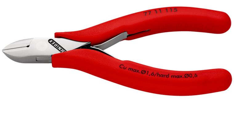 1063273101 Electronics diagonal cutters with plastic handles 115 mm Article 77 11 115