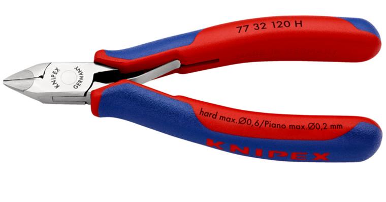 1001500339 Tungsten carbide electronics diagonal cutters 120 mm Article 77 32 120 H