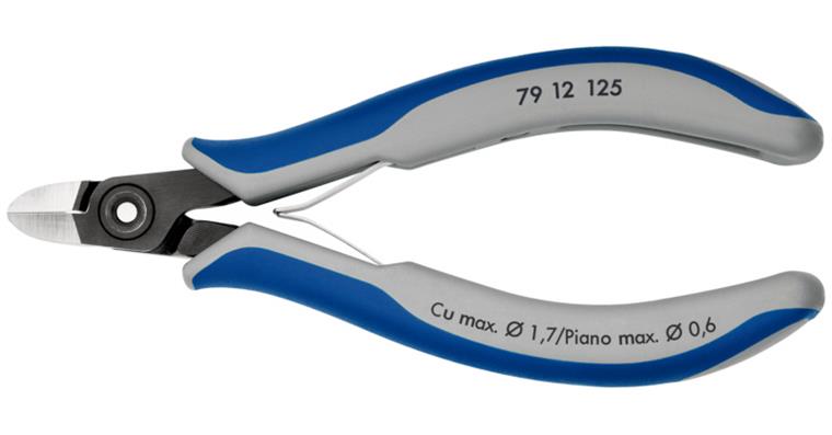 1001600849 Precision electronics diagonal cutters burnished 125 mm Article 79 12 125