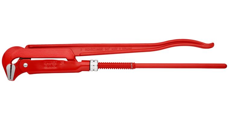 1001500239 Pipe wrench 90 degrees red powder coated 560 mm Article 83 10 020