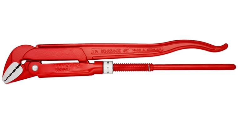 1001500241 Pipe wrench 45 degrees red powder coated 430 mm Article 83 20 015