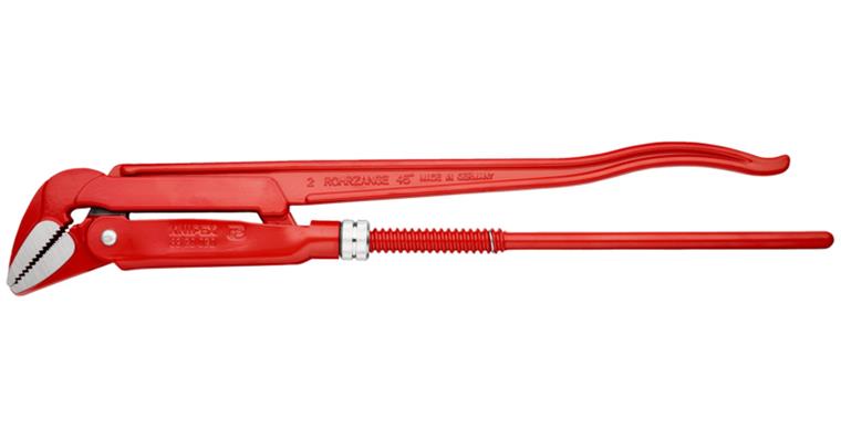 1001500242 Pipe wrench 45 degree red powder coated 570 mm Article 83 20 020