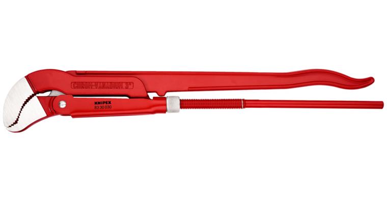 1001594305 Pipe wrench S-Maul 3 inch red powder coated 680 mm Article 83 30 030