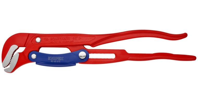 1001500341 Pipe wrench S-Maul with quick setting red 420 mm Article 83 60 015