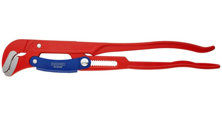1001508050 Pipe wrench S-jaw with quick setting red 560 mm Article 83 60 020