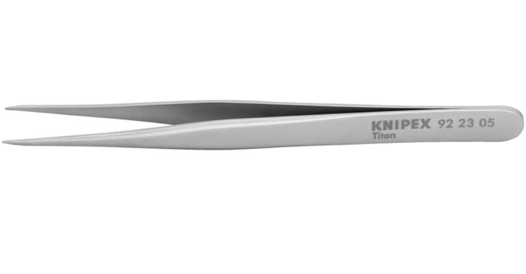 1001600560 Titanium tweezers, smooth 120 mm Item number 92 23 05