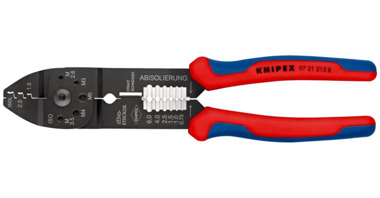 1001594024 Crimping pliers black lacquered 230 mm Article 97 21 215 B