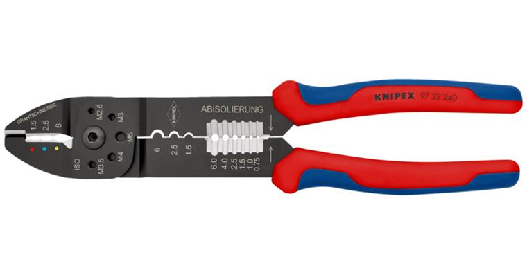 1001594581 Crimping pliers black lacquered 240 mm Article 97 32 240