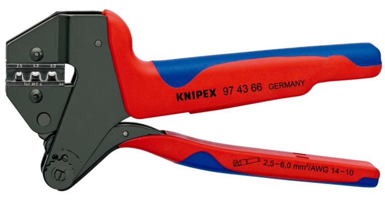 1001607134 Crimping system pliers MC4 burnished 200 mm Article 97 43 66
