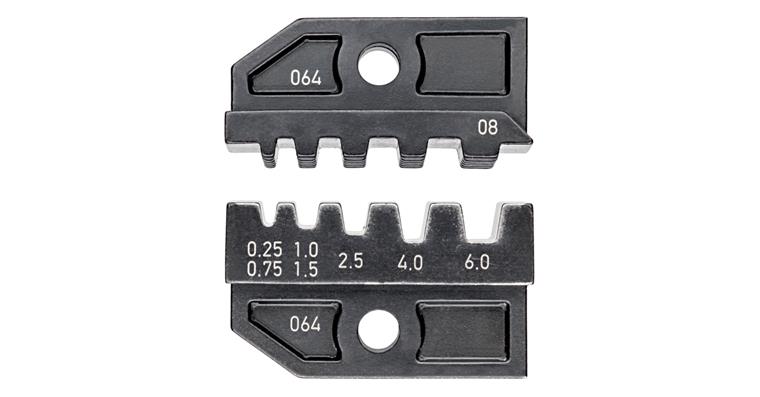 1001600120 crimping dies for insulated and uninsulated wire end ferrules Article 97 49 08
