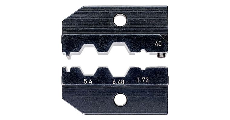1001600125 Crimping dies for coaxial connectors Article number 97 49 40