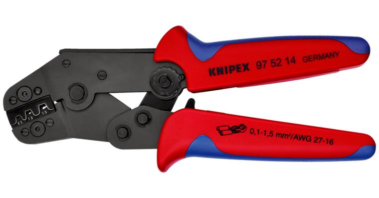 1001600360 Crimping pliers burnished 195 mm Article 97 52 14