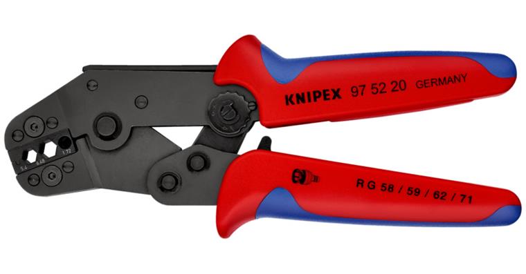 1001600365 Crimping pliers burnished 195 mm Article 97 52 20