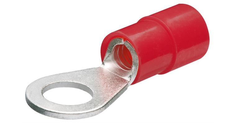 1001500373 Cable lug ring form insulated red Article number 97 99 171