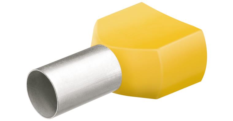 1001500430 twin wire end ferrules with plastic collar 50x Article number 97 99 376