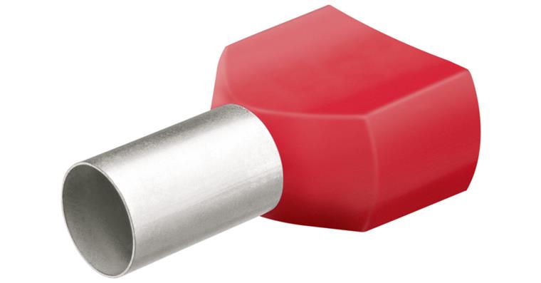 1001500431 twin wire end ferrules with plastic collar 50x Article number 97 99 377