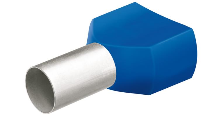 1001500432 twin wire end ferrules with plastic collar 25x Article number 97 99 378