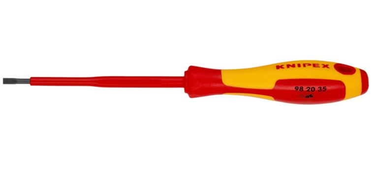 1001584022 Slotted screwdriver VDE 202 mm Article 98 20 35