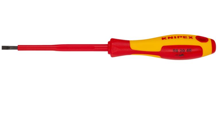1001584023 Slotted screwdriver VDE 202 mm Article 98 20 40