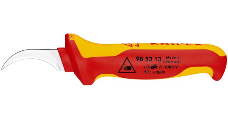 1001600256 stripping knife with multi-component handle VDE 190 mm Article 98 53 13