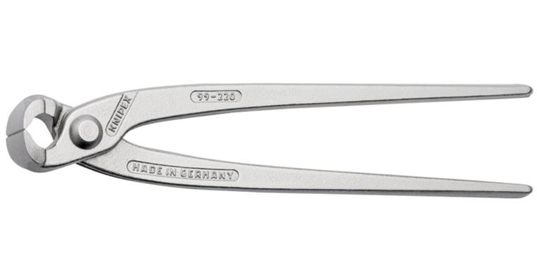 1001600804 pliers bright zinc plated 220 mm Item number 99 04 220