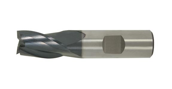 VHM-Bohrnutenfräser kurz TiAlN-beschichtet 30° Z3 HB-Schaft 4 mm