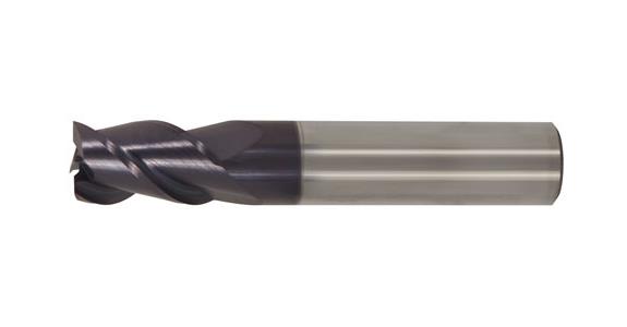 VHM-Bohrnutenfräser lang TiAlN-beschichtet 45° Z3 HA-Schaft 8 mm