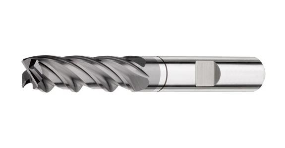 VHM HPC-Schaftfräser Classic  35/38° TiAlN freigestellt  Gr.XL HB Z4 Ø 6mm