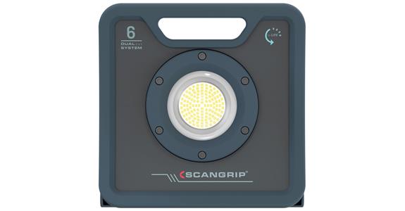 Langlebige Akku-Arbeitsleuchte NOVA 6 C+R for LIFE mit 6000 Lumen