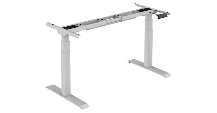 1082349101 Stolová podnož FLEX MODUL (bez desky) výška 580-1230 mm hliníkově stříbrná