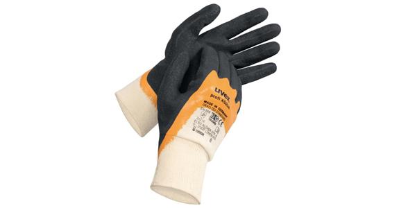 ochranné rukavice UVEX PROFESSIONAL ERGO XG 20A, velikost 7