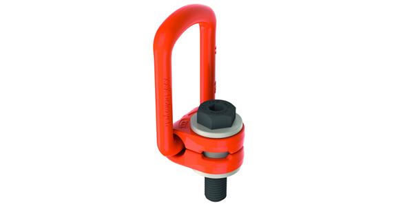 Lastbock , orange; Gewinde: M20; WLL 2.500 kg; Länge Gewinde: 35,5 mm