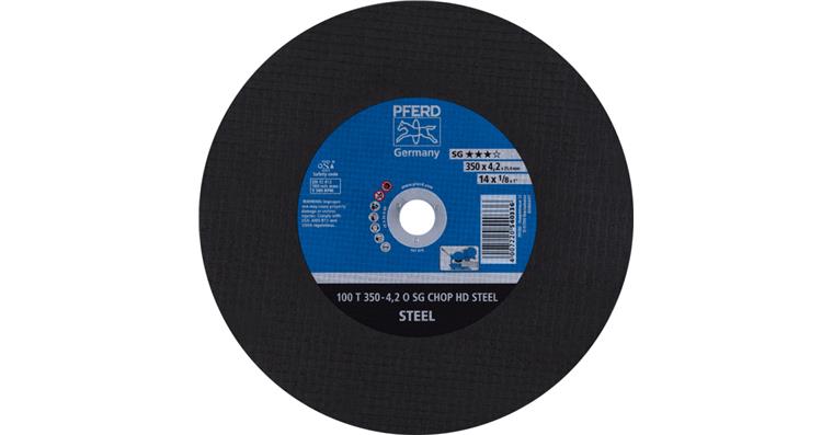 1001433787 cut-off wheel T 350x4.2x25.4 mm performance line SG CHOP HD STEEL for steel