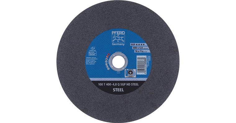 1001433765 Stationary cutting-off wheel T 400x4.8x40mm medium hard HD STEEL steel 100m/s
