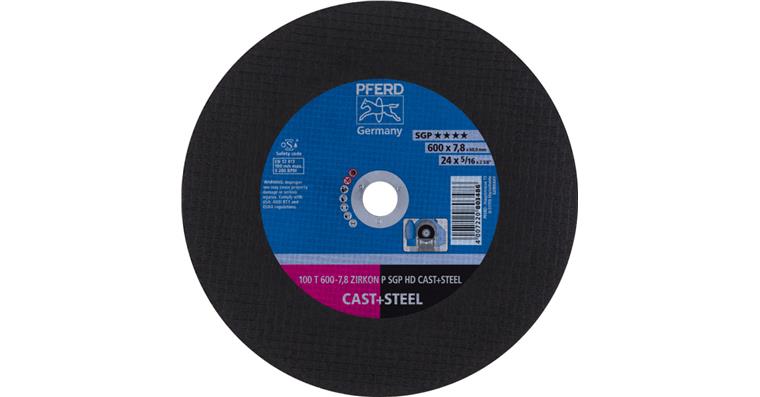 1001436799 Stationary cutting-off wheel T 600x7.8x60 mm medium hard HD CAST STEEL