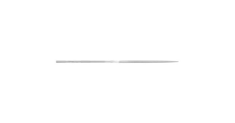 1001425390 precision needle file triangular 180mm Swiss cut 0 coarse