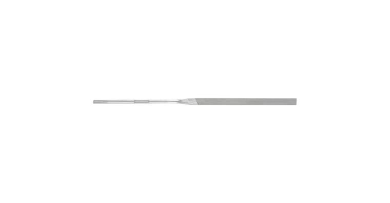 1008415005 Precision needle file, flat end, 180 mm, Swiss cut 1, medium
