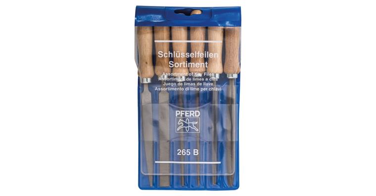 1001425296 key file set with wooden handle 6-piece 100mm cut 2 265 B